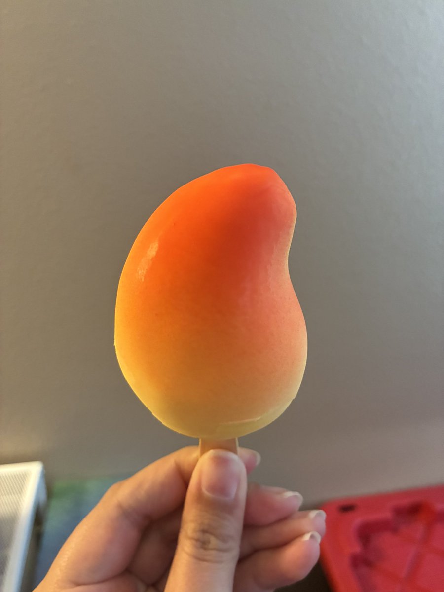 This ice cream is delicious and beautiful!