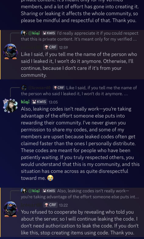 Xh0PlUgc's tweet photo. Someone is leaking codes in this group.

https://t.co/5001F1NdjD https://t.co/2GxRBvBHxT