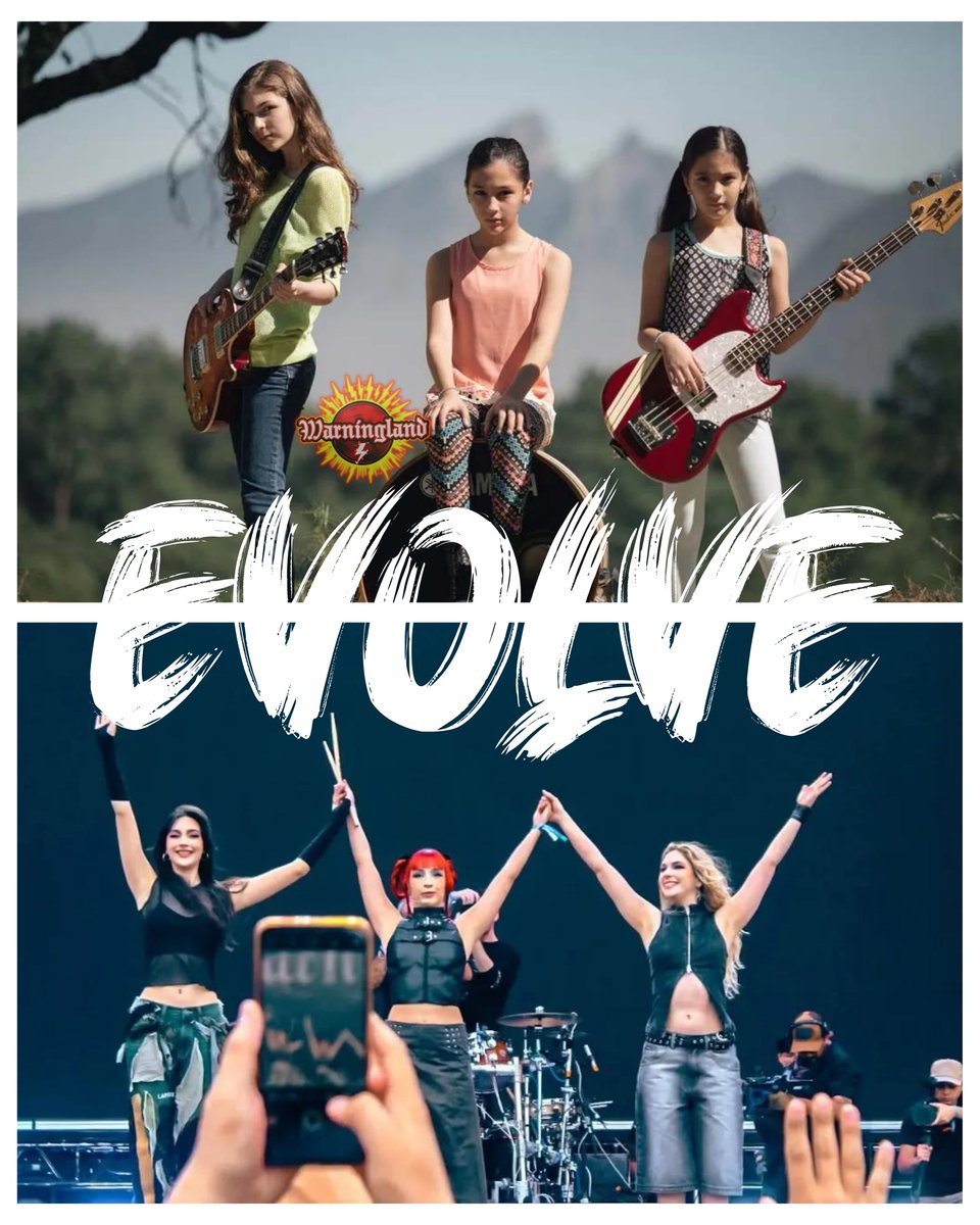 warningland's tweet image. The Warning - Evolve ⚡🔥💖
#TheWarningrockband #TheWarning #evolve #palnorte #rockerkids
