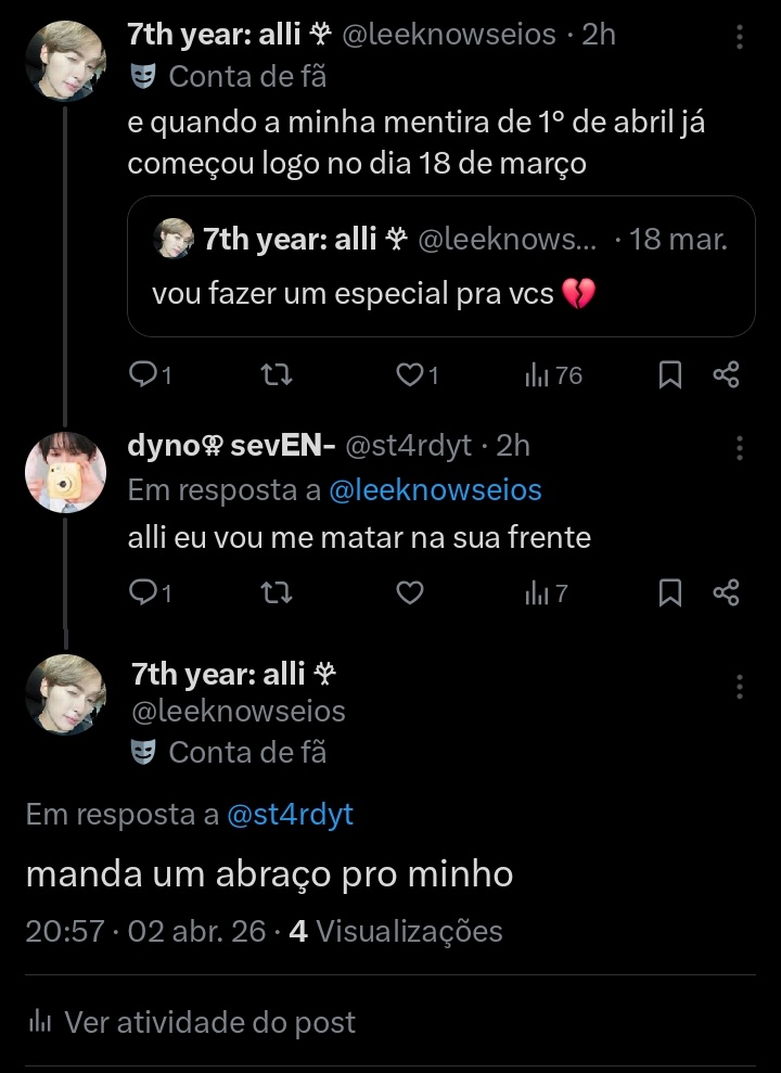 7th year: alli 𖣂 tweet media