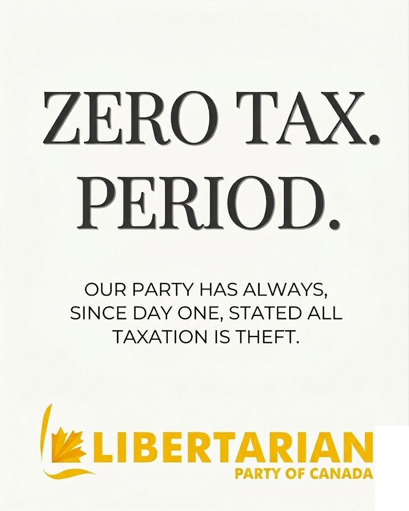 Elect_Elliott's tweet image. The @CPC_HQ wants Zero Tax on Gas in 2026. 

The @LibertarianCDN has wanted Zero Tax on EVERYTHING for over 5 decades. 

Why stop with just one tax?

#cdnpoli #libertarian #conservative #liberal #canada