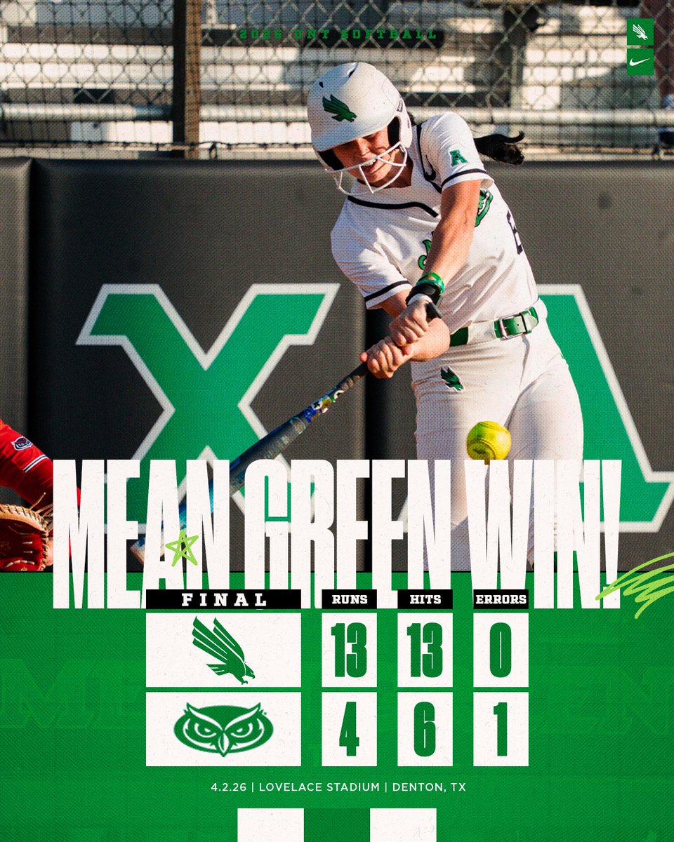 UNT Softball tweet media