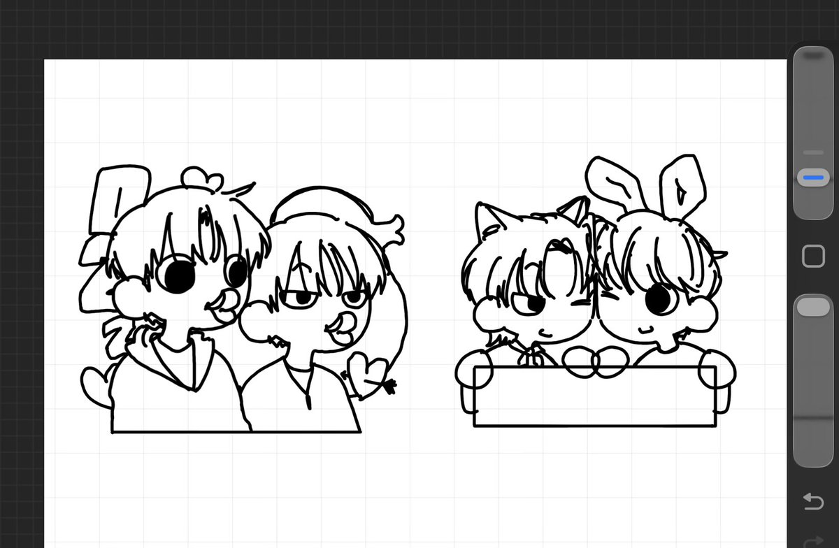 하려던 그림체 아니라 다시 그릴 건데 먼가 아까비라 올림