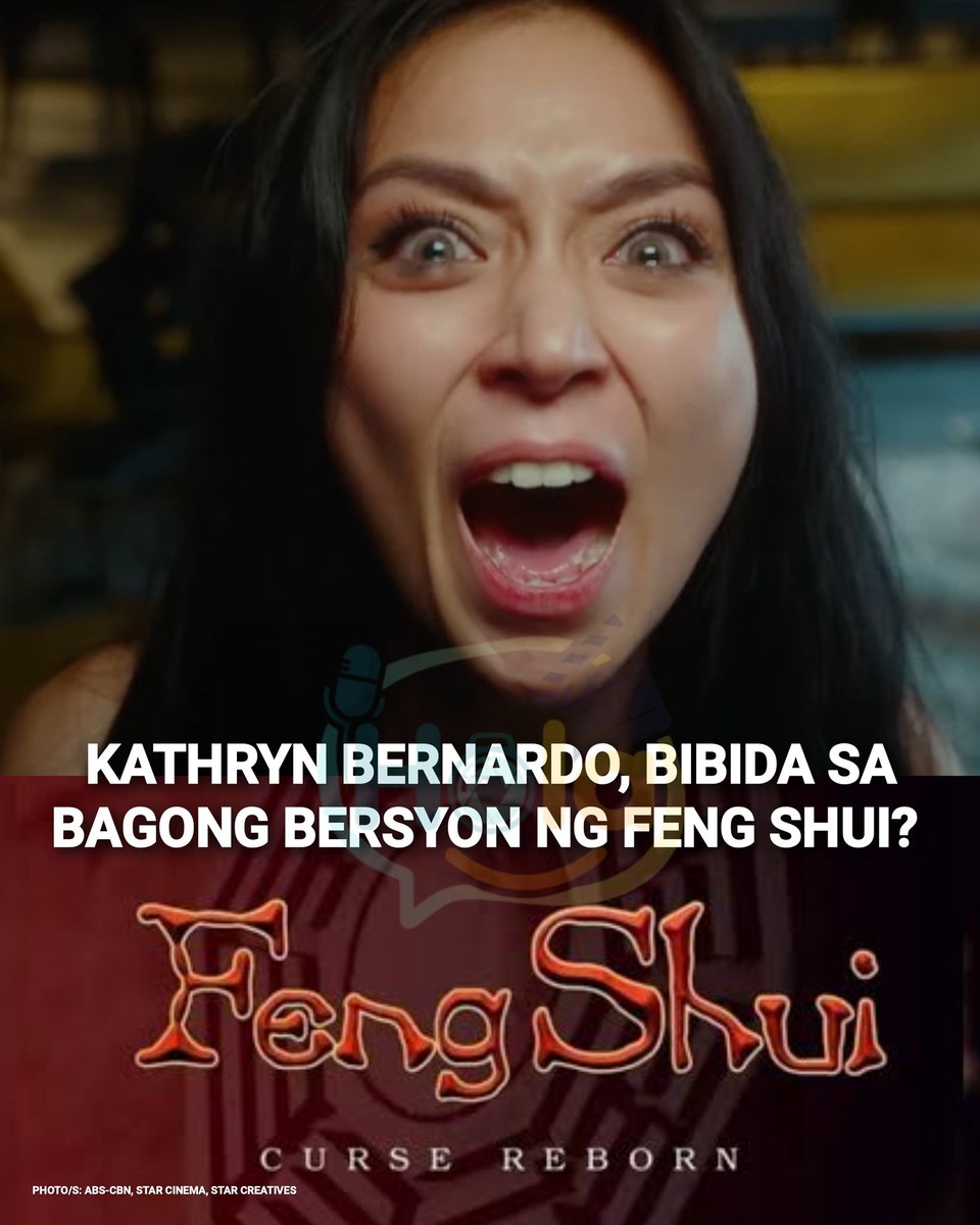 holaphofficial's tweet image. KATHRYN, MANANAKOT? 

#KathrynBernardo, bibida nga ba sa series adaptation ng blockbuster horror film na #FengShui?