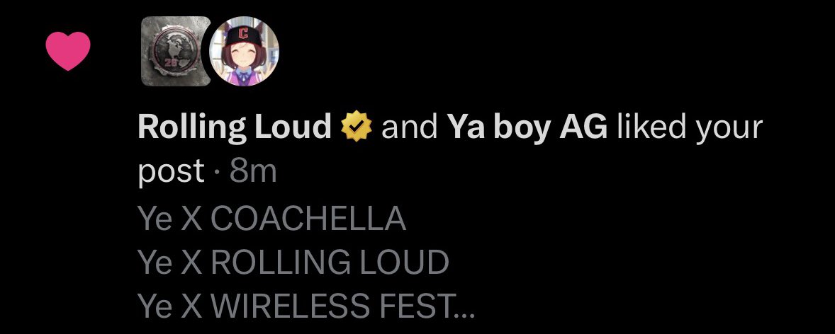 YEFANATICS tweet media