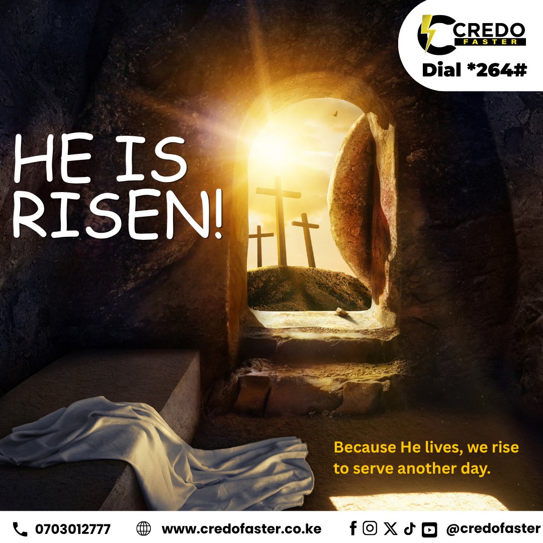 He is risen! Enjoy the celebrations.

May this #ResurrectionSunday bring new beginnings, abundant happiness, and cherished moments with your loved ones.

Spread the joy with a call 🙂 ⏩ #star264hash
