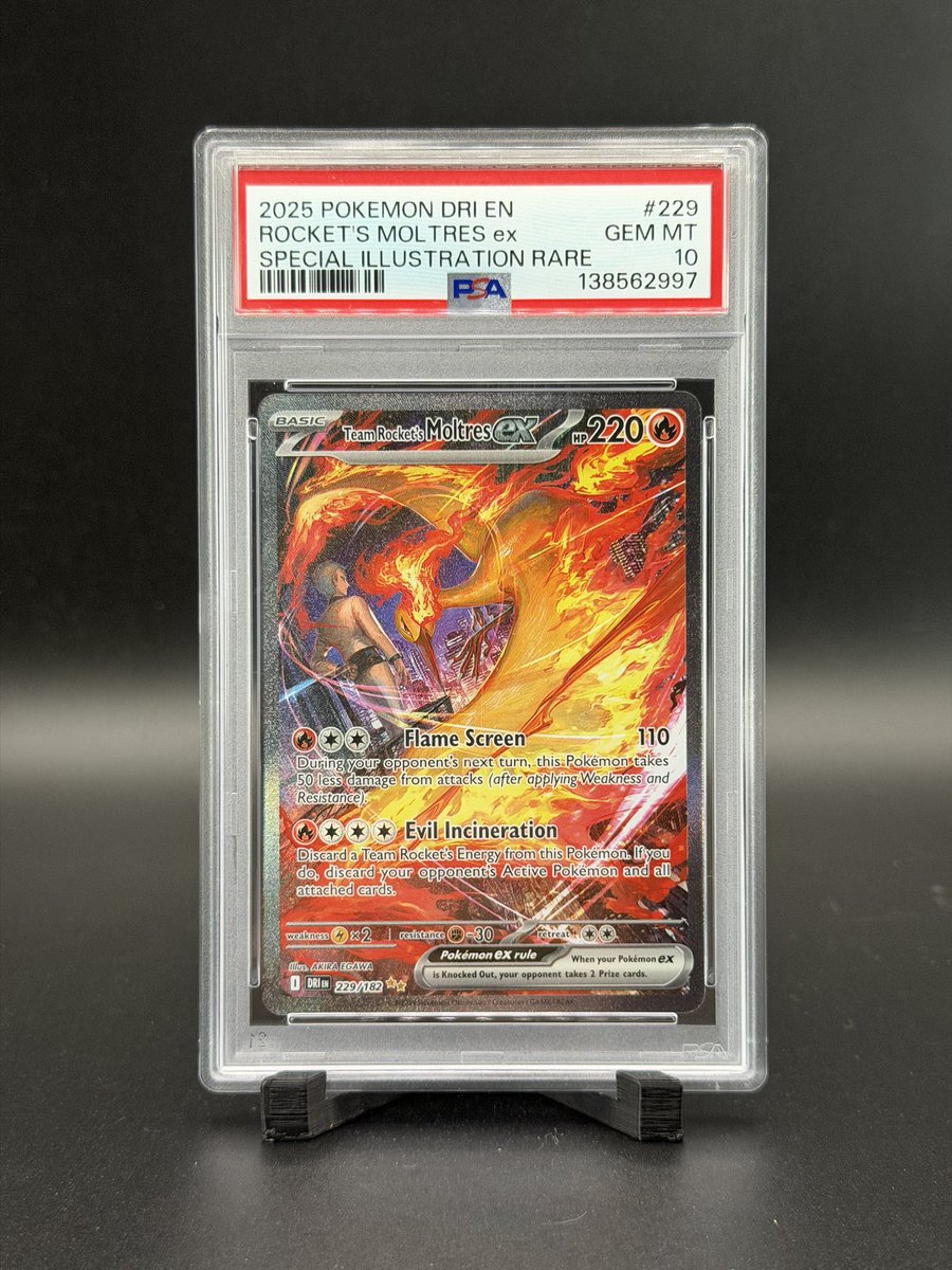 slabfactory_ty's tweet photo. #FACTORYSTACKS stack sale, running through 4/3!

$340 Rocket’s Moltres PSA 10

Claim with “take”, offers can be sniped.
Stacks < $100 pay $5 BMWT. Must claim at full for claim to be eligible for 5% stack discount. https://t.co/V5Da2dztZz