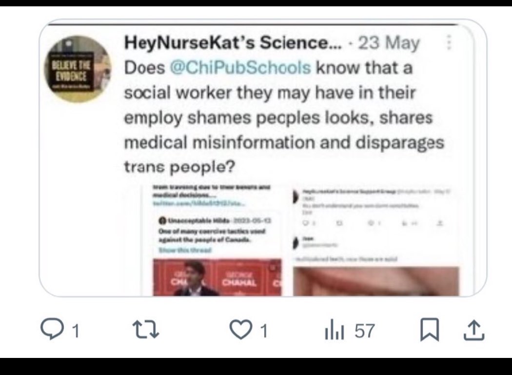 HeyNurseKat’s Science Support Group tweet media