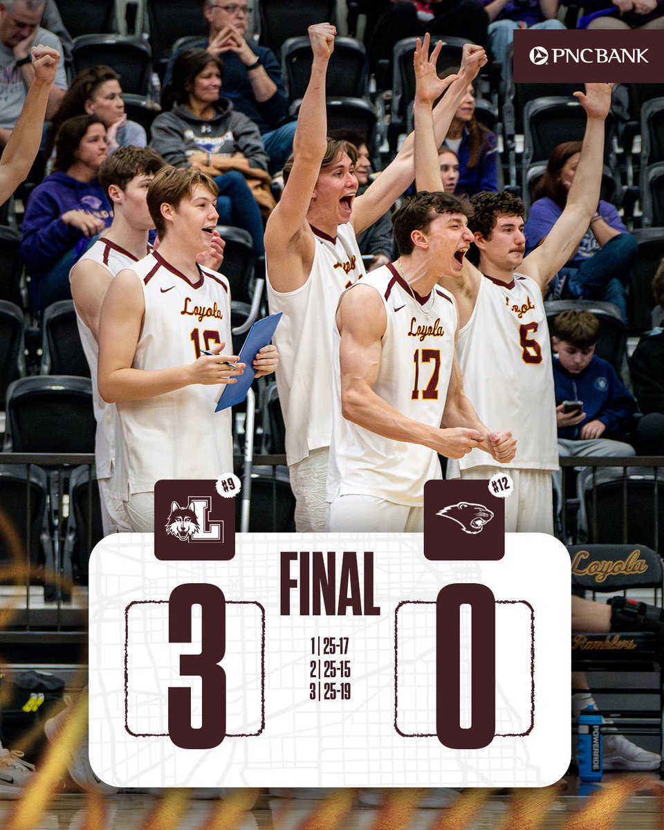 Loyola Men's Volleyball tweet media