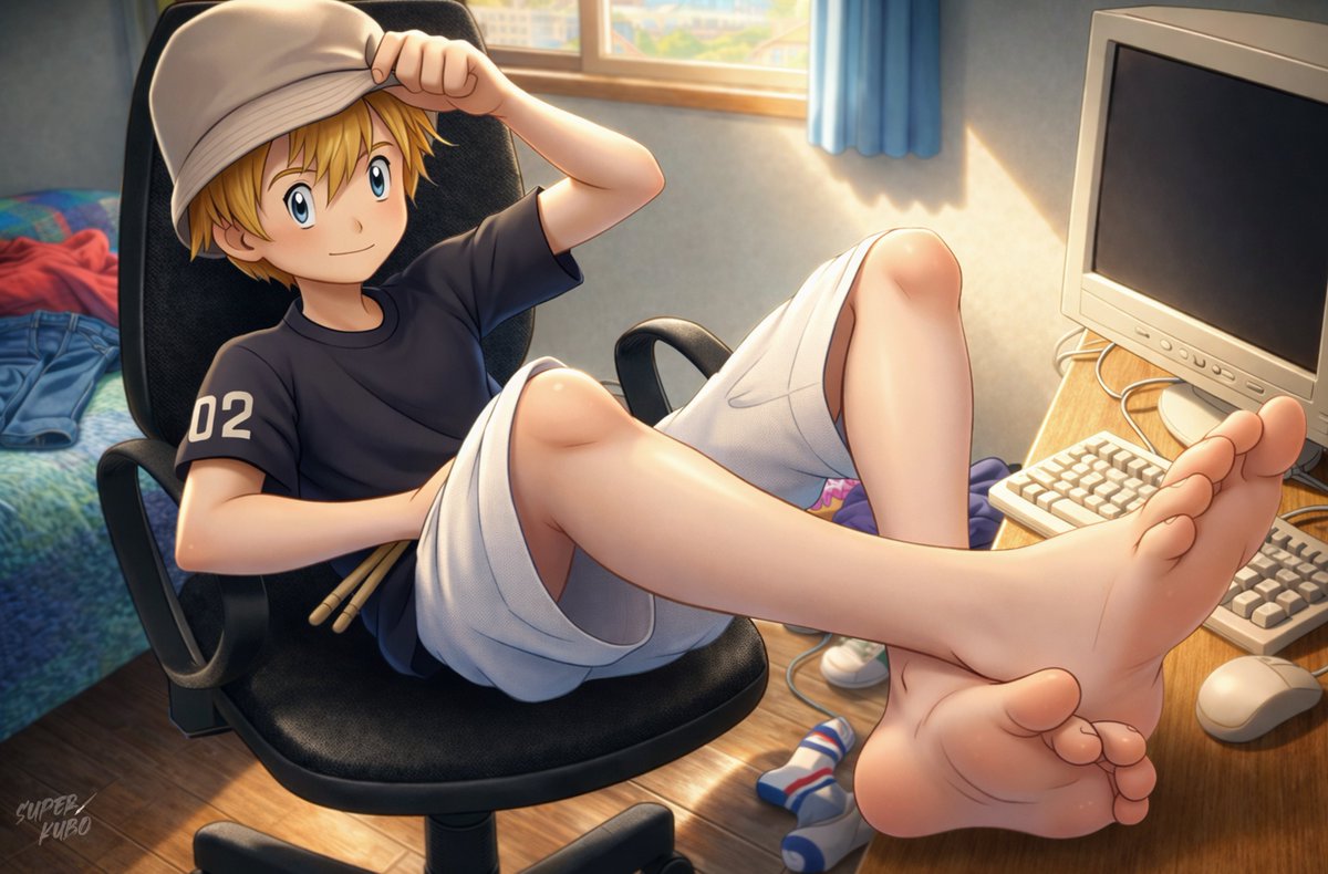 COMMISSIONS ARE OPEN!!   DM me now!     

TELEGRAM:  super_kubo_art        
DISCORD:  .super_kubo_art.      
SIGNAL:  super_kubo.68    

#takeru #tk #digimon #Digimon02  #barefoot #yaoi #twink #fetish #art #artwork #commission #barefeet #drawing #soles #fanart