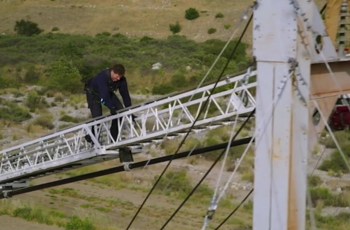 yes send the lightning strike guy who is still recovering from substance abuse AND intense recent trauma involving a cattle prod up the ladder to the electrical pylon rescue what a smart and considerate move