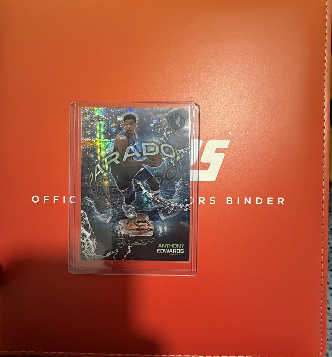 ROADTOMAMBA's tweet photo. @CardPurchaser encouraged me to buy the topps collector kit and couldn’t be happier 🐺 https://t.co/LOeWOuUxvv