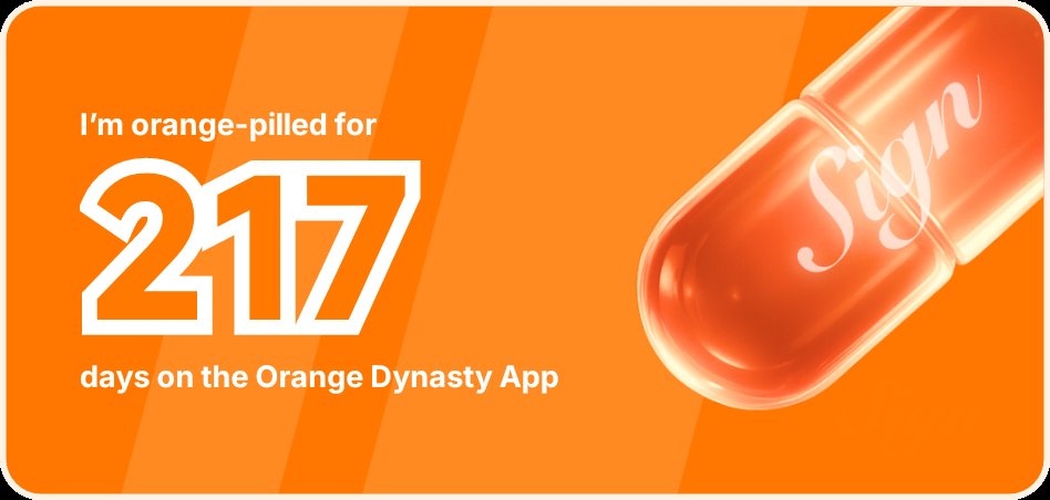 Vash2023's tweet photo. I've been Orange-Pilled and Seeing Signs for 217 days 👀🧡🐉.Join the app and be a better version of yourself!
https://t.co/ftlDPaJnsT https://t.co/EtOv4wcpBP