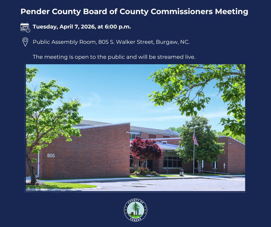 Pender County, NC tweet media