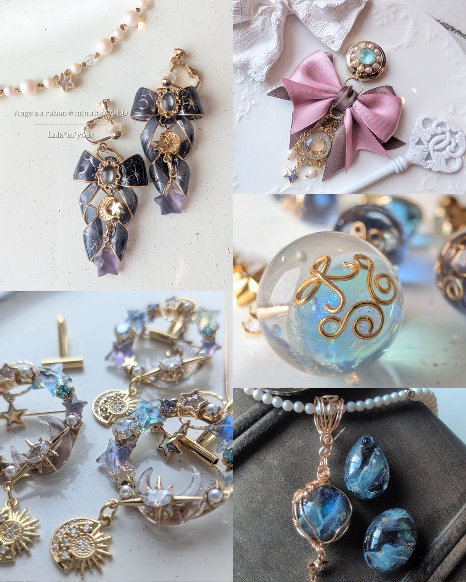 Lala＊m’your 星空系ワイヤー×レジンクリエーター tweet media