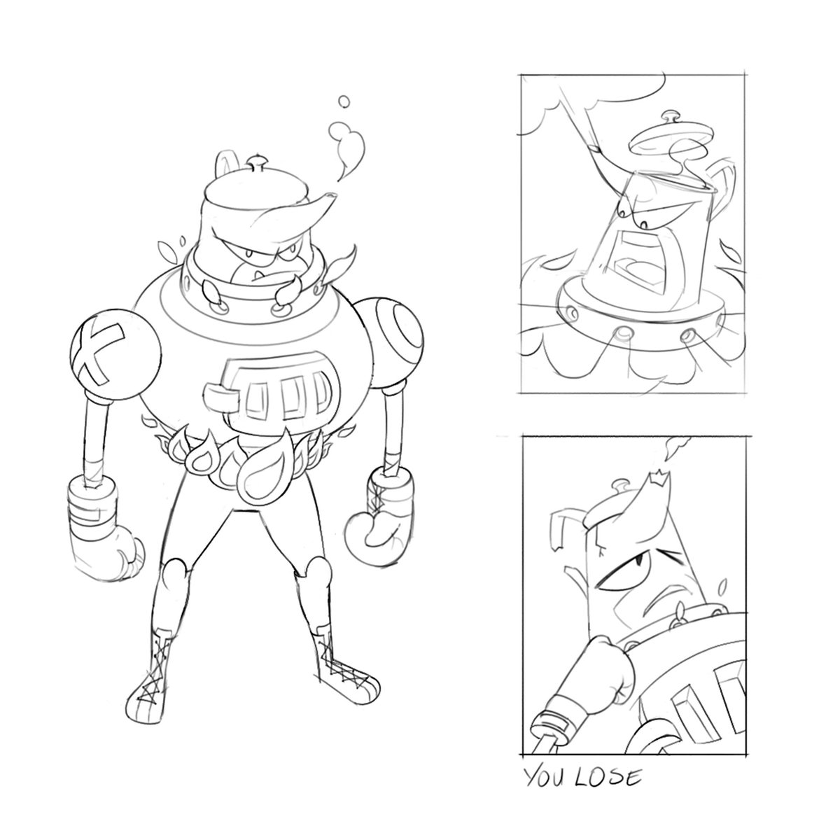 gatjensb's tweet image. CDChallenge - Teapot Fighter - March 2026

#cdchallenge #teapotfighter #teapot #fighter #procreateillustration #procreateartist