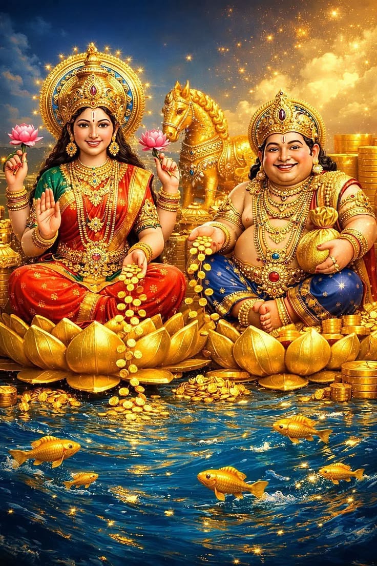 AkshitaL_'s tweet photo. लक्ष्मी मैया धन कुबेर के अद्भुत अलौकिक दर्शन https://t.co/gJmxkRGfDF