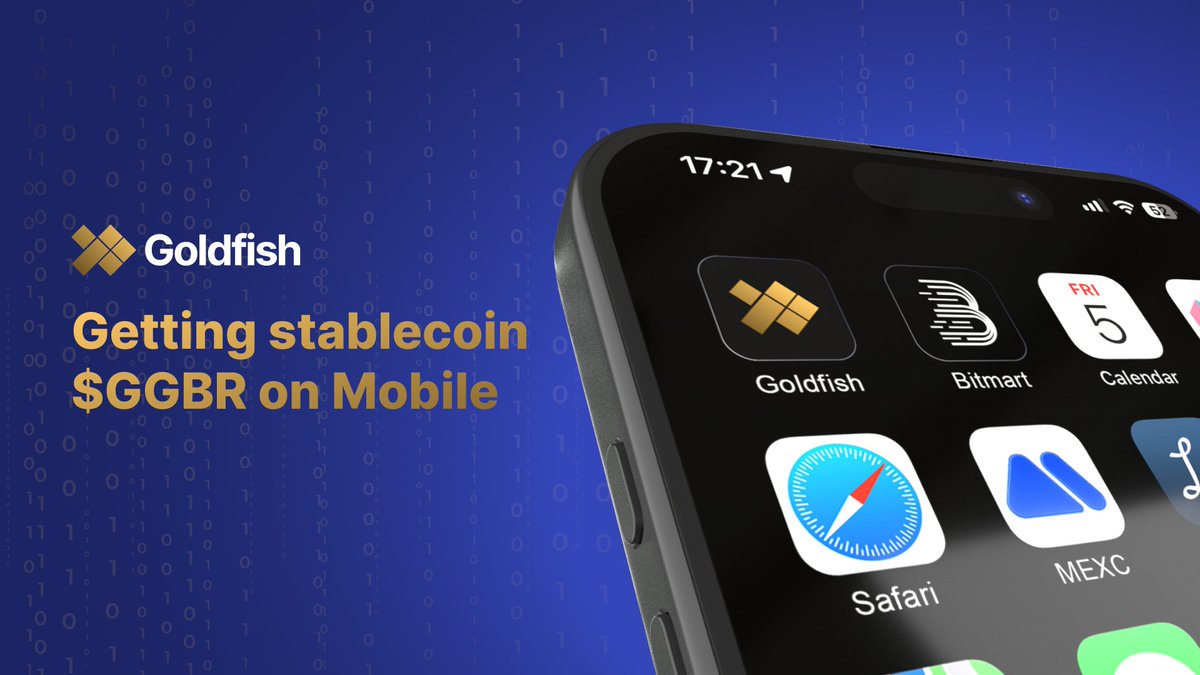 ✨Dive into Gold, Crypto-Style! 

Introducing $GGBR - the easiest way to own gold, without the hassle! $GGBR is a token backed by physical gold, stored securely, and tradable on blockchain
 Buy $GGBR tokens, each representing a fraction of gold 🪙 💰
Start grab your own gold now