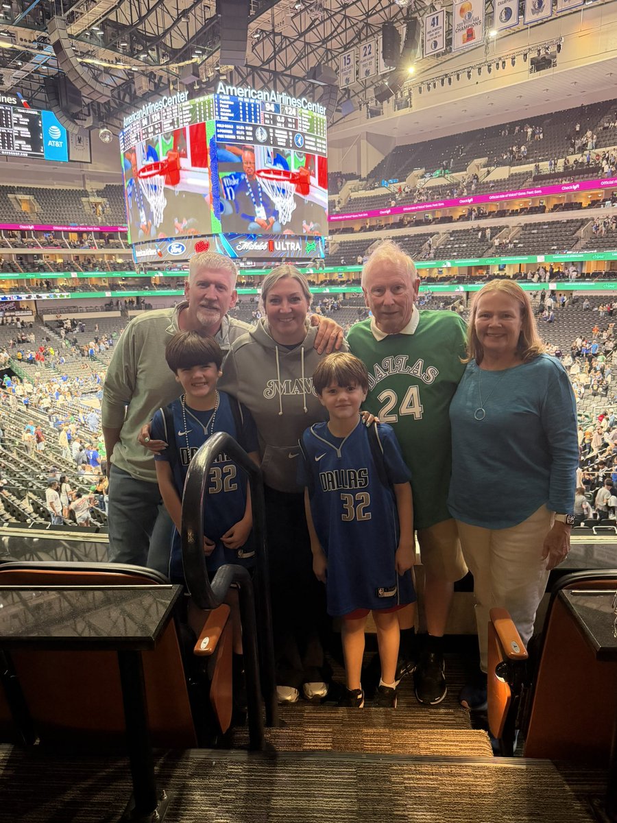 We had a great time in Dallas for the first part of spring break! Was great to go a <a href="/dallasmavs/">Dallas Mavericks</a> game and catch up with <a href="/kflagg11/">Kelly Flagg</a>. Cross and Worth had a blast!
