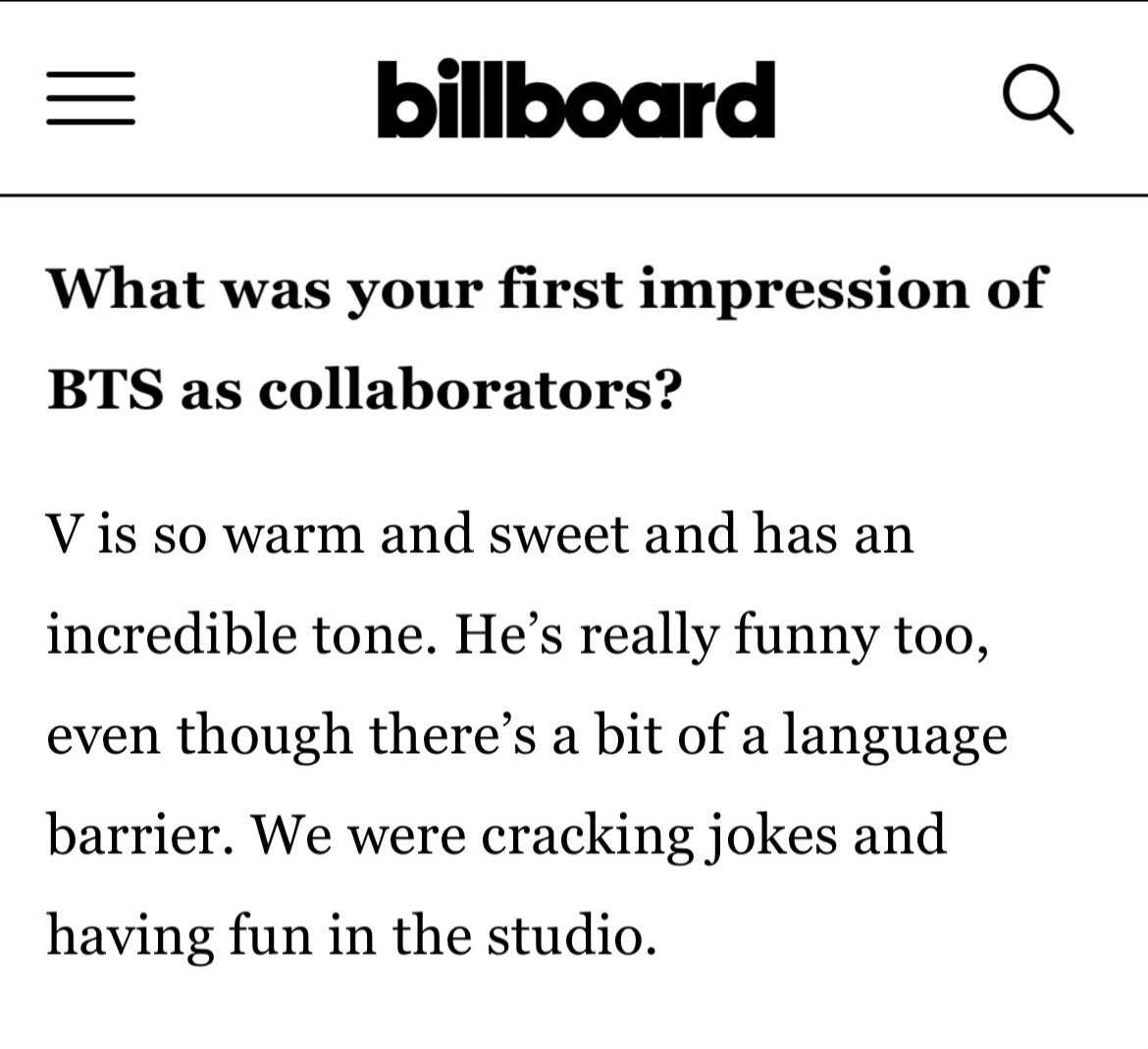 Taehyung Naver tweet media