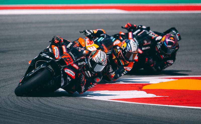 RisingSunCycles's tweet photo. Sarni Motorsports Update April 2, 2026
MOTOGP - The Aprilia onslaught continued for the team and Marco Bezzecchi last weekend in Austin, Texas. He led home a factory 1-2, with teammate Jorge Martin crossing the line two seconds behind Bez.   https://t.co/RY0CSsOv0C https://t.co/x6cJbNFxPV