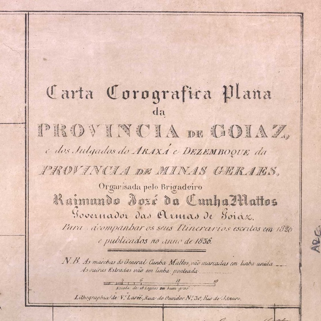 goyaz's tweet photo. Carta corographica plana da provincia de Goiaz e dos julgados do Araxá e Dezemboque da provincia de Minas Geraes : organisada pelo Brigadeiro Raimundo Jozé da Cunha Mattos governador das Armas de Goiaz para acompanhar o seus itinerários
https://t.co/KCmJHj57Lm https://t.co/QIK1uvjuqE