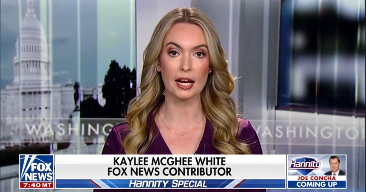 FNC_Ladies_Rule's tweet image. #Hannity  The beautiful @KayleeDMcGhee