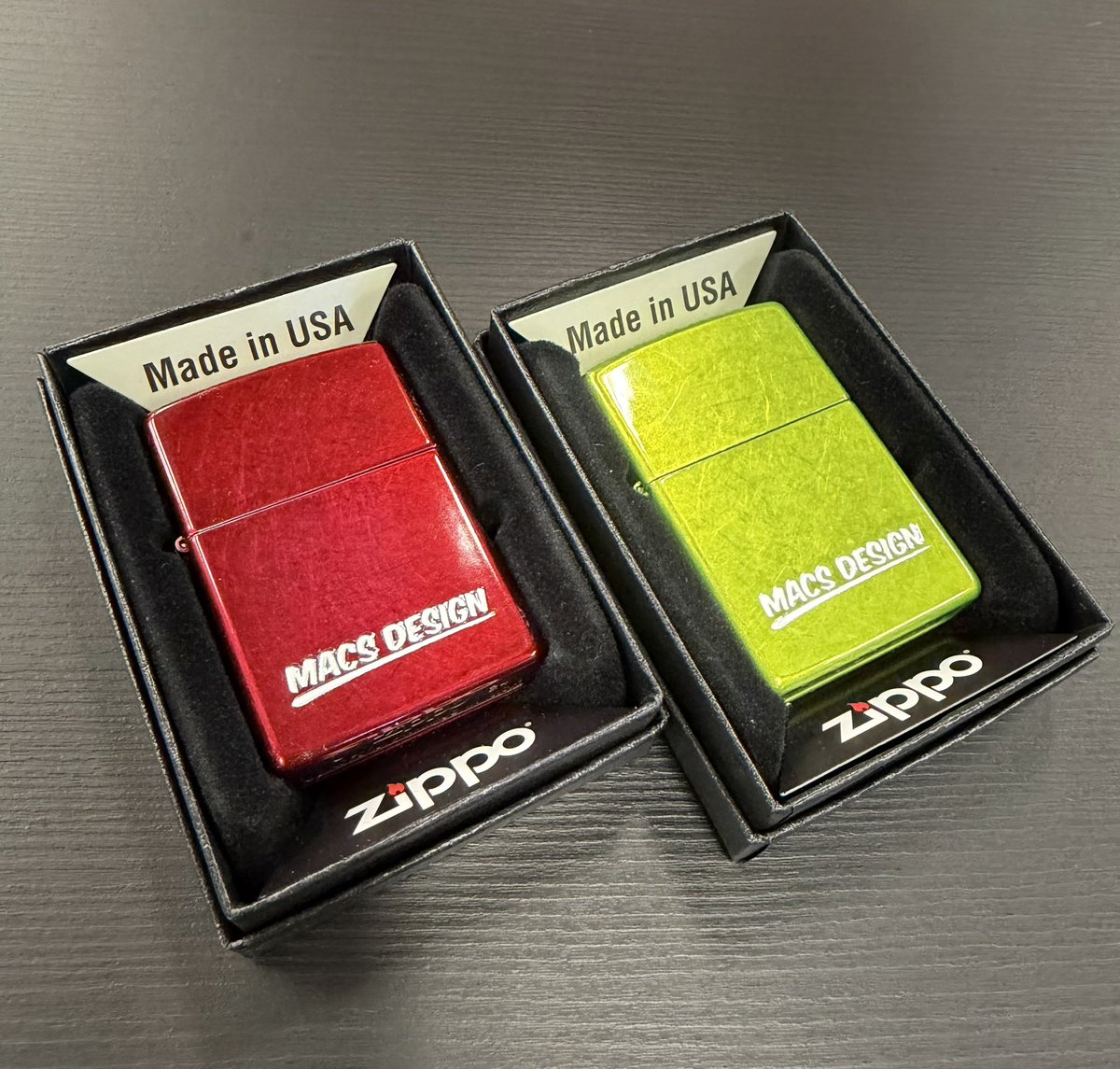 macs_design's tweet photo. 🔴NEW ZIPPO🟡  キャンディーカラー

#macsdesign
#マックスデザイン
#zippo
#MJ26SPRING https://t.co/hJ5DsuWFTK
