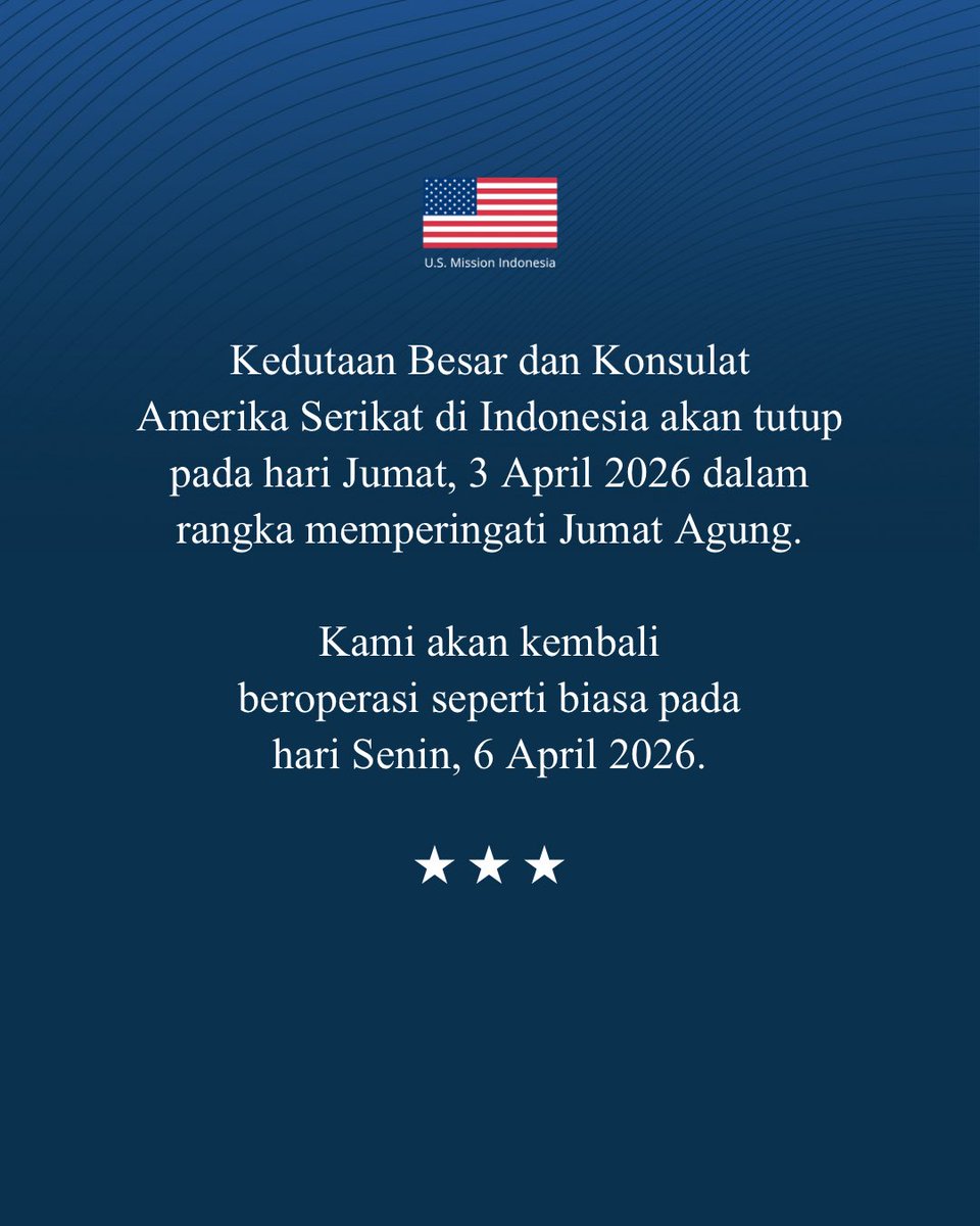 U.S. Embassy Jakarta tweet media