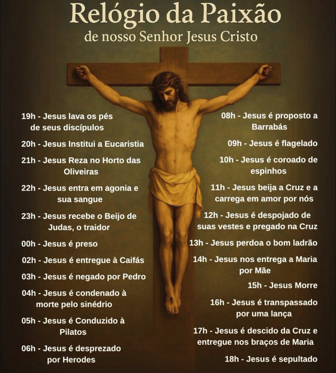 Amados 
#tbt PAIXÃO DO SENHOR JESUS ✝️
PARA #oração  e Adoração EUCARÍSTICA🤲🙌🙏📿🩸✝️❤️‍🔥
#gratidão #fé 
Vocês conhecem?!?!
Compartilhemos juntos com amigos e familiares ✅