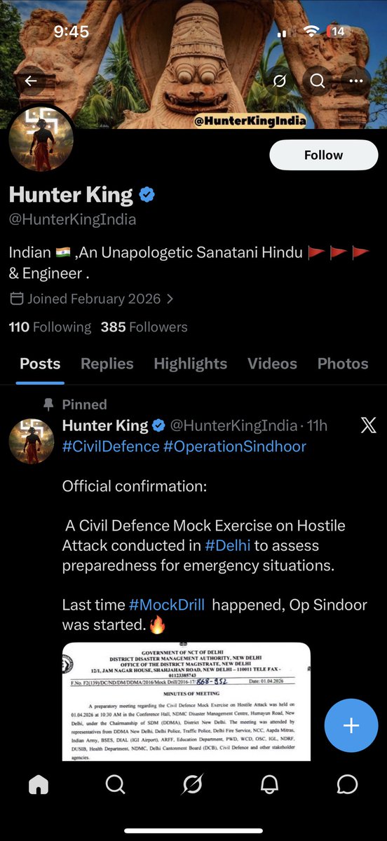 NoHands tweet media