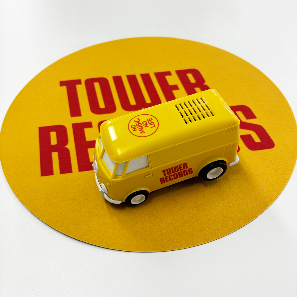 新品　レコードランナー　タワレコ　自走式ポータブルレコードプレーヤー 音楽を再生する自走式 レコード盤の上をクルクルと回転しながら 邦楽