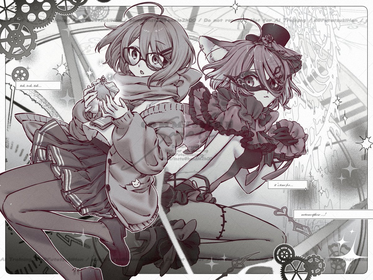 FutatsukiHan's tweet photo. #commission ✨⏱️ https://t.co/cv0wgILx94