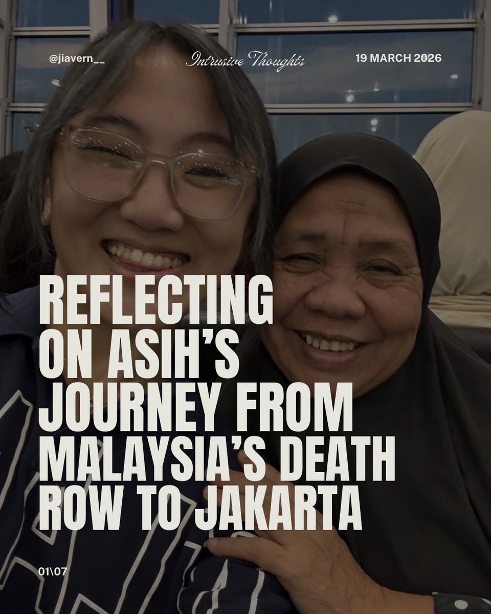 jiavern_'s tweet photo. unreal. 

Asih, the Jakarta aunty, finally goes home after nearly 15 years in prison. 

my deepest thank you to every single soul who made this possible. https://t.co/KHuMmo7xGV