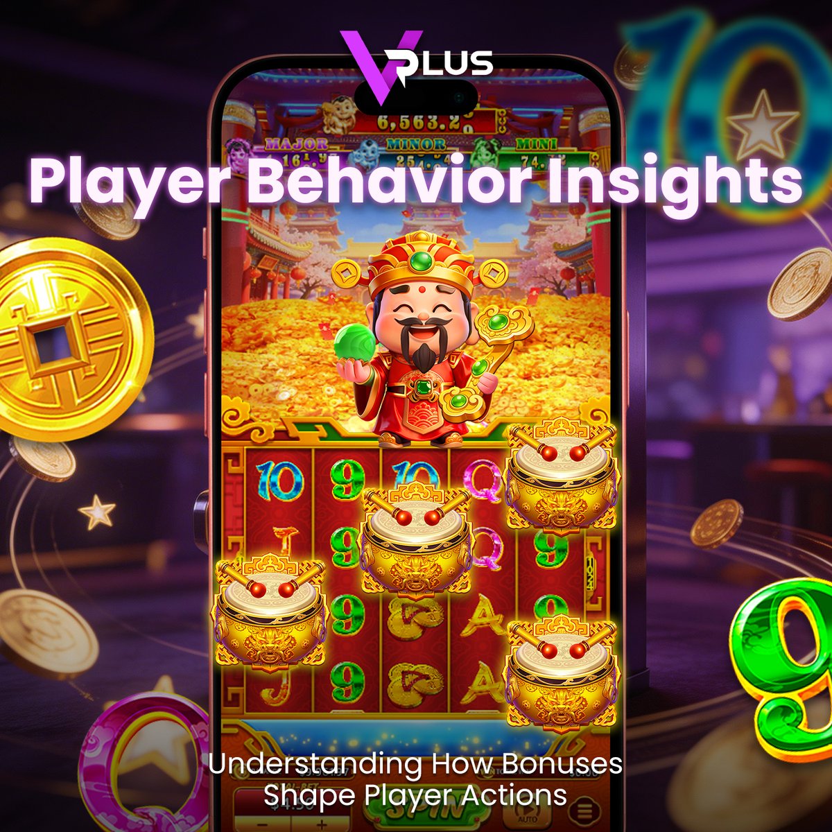 VPlusofficialhq's tweet image. 📊 Player Behavior Insight

💡 Early Scatter triggers → longer sessions
🎮 High multipliers → higher bets &amp;amp; repeated spins
💥 Stacking rewards → strategic spin planning
📈 Operators gain actionable insights

#VPLUS #PlayerBehavior #ScatterBonus #HighMultiplier #iGamingInsights