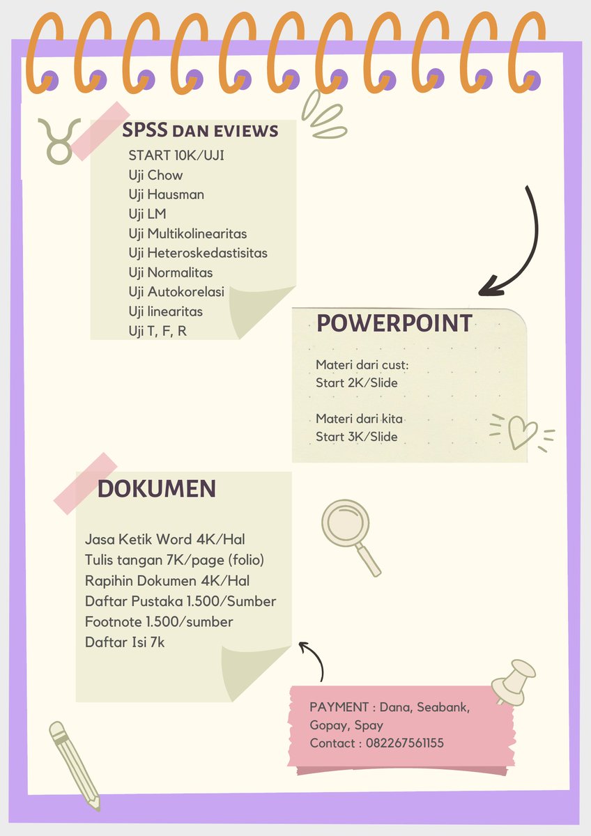 joki| SPSS & EVIEWS tweet media