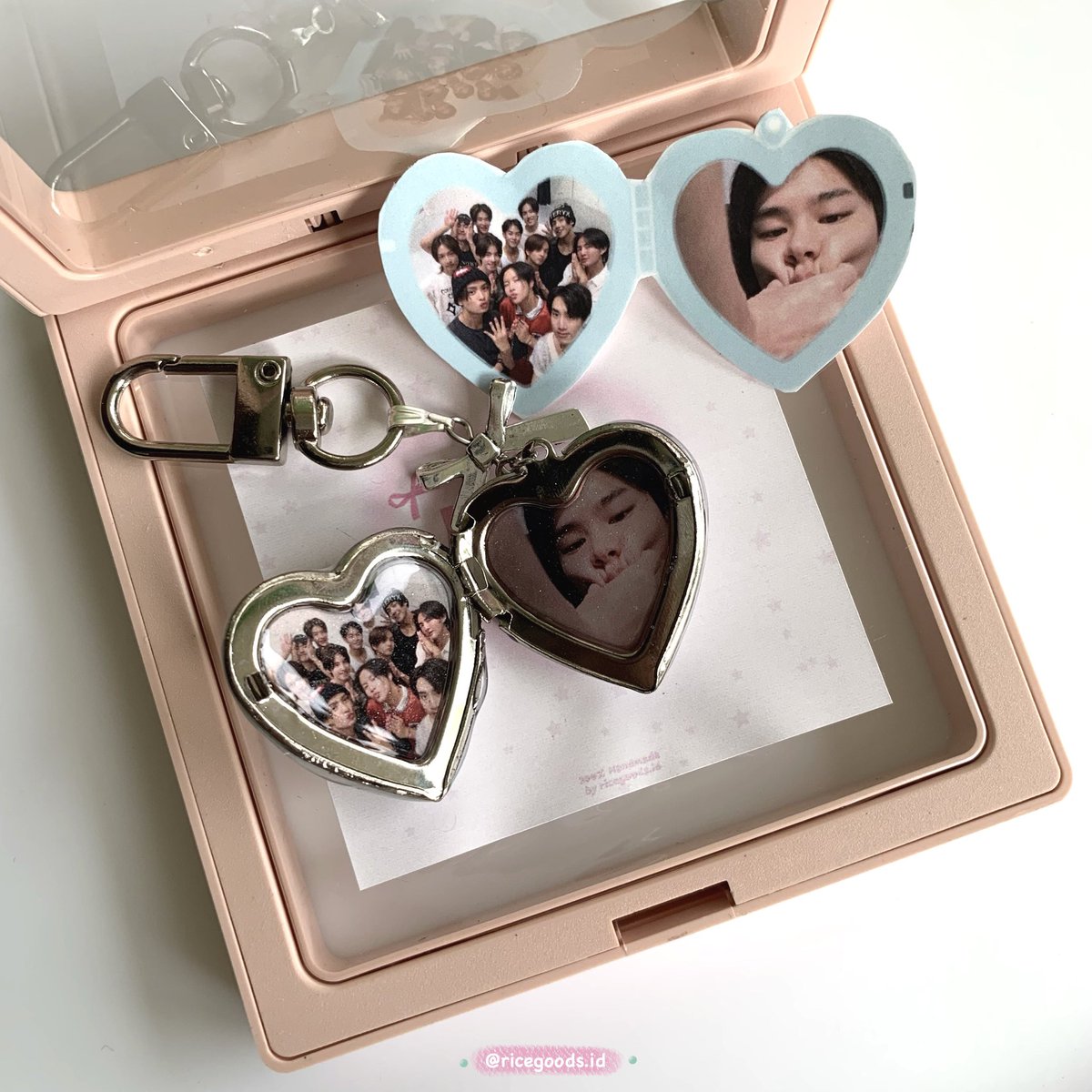 heart locket custom tweet media