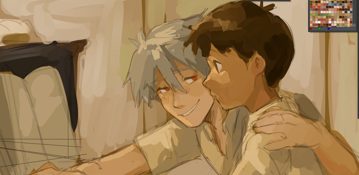 UvitaMint's tweet photo. Wip #kawoshin https://t.co/tY8ki6yV5w
