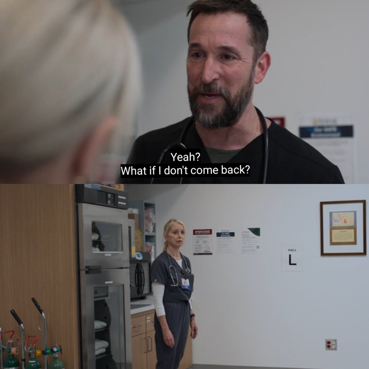 that psych hold is coming for the finale #thepitt