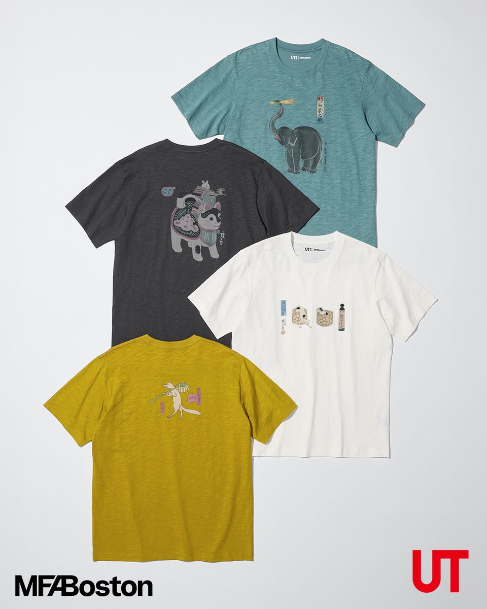 【本日4/6(月)発売】
浮世絵アニマル UT
猫、キツネなどの身近な動物から、象、空想上の生き物まで。動物をテーマにした浮世絵コレクション。
s.uniqlo.com/4c5eBEk
※一部店舗商品