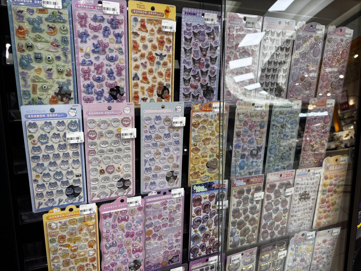ボンボンドロップシール、うるちゅるPOPシール買取入荷してます 