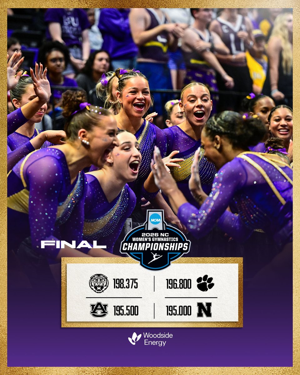 LSU Gymnastics tweet media