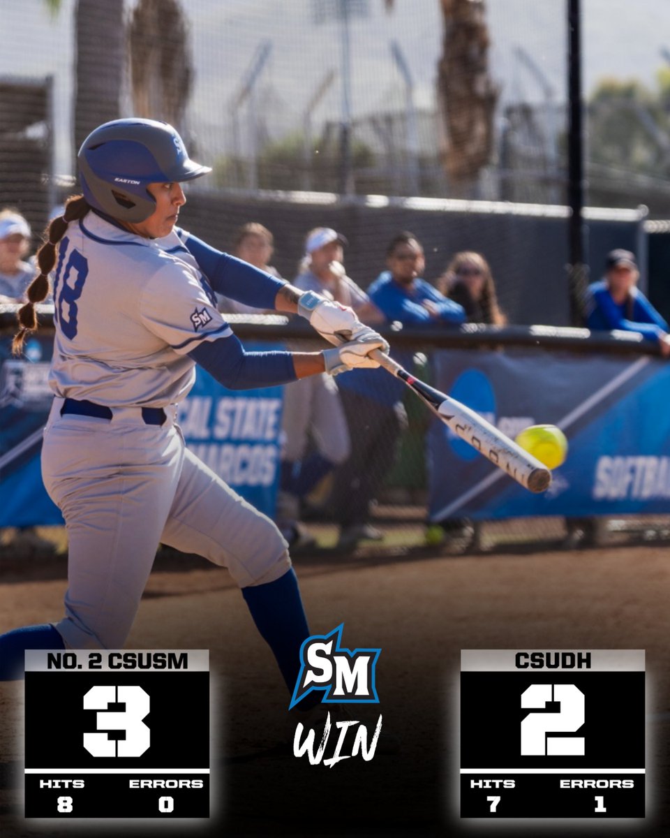 CSUSM Softball tweet media