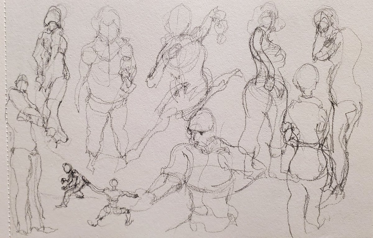 nomadicsketcher's tweet photo. Just some 1-Minute Gesture Practice from yesterday night. 04/01/2026 
8:13 P.M - 10:06 P.M #gesturedrawing #gestures #practice #sketchbook https://t.co/WQVvjsl8yr