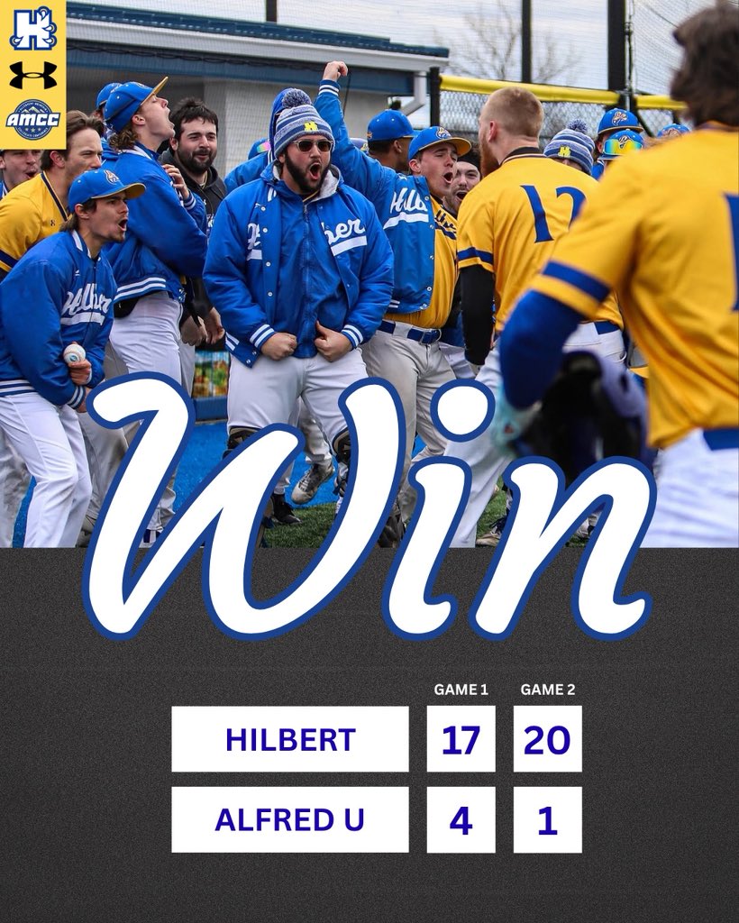 Hilbert College Baseball tweet media