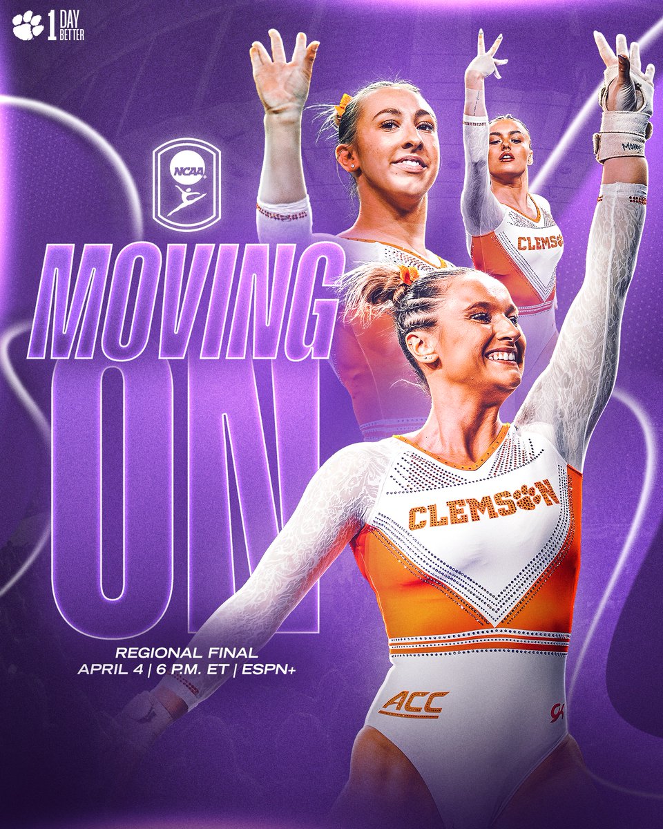 Clemson Gymnastics tweet media