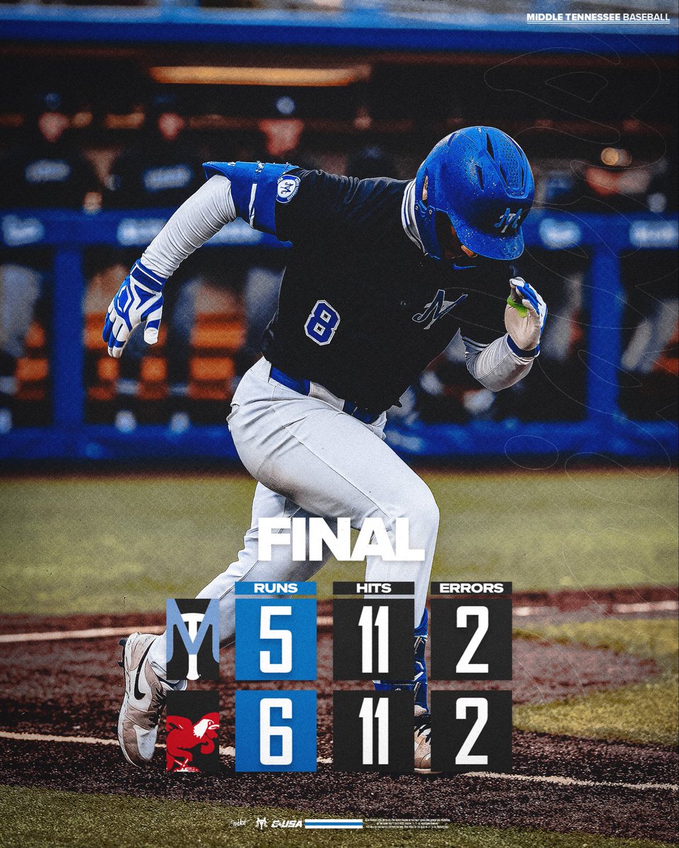 MT_Baseball's tweet image. Hard fought.

#BLUEnited | #BlueCrew