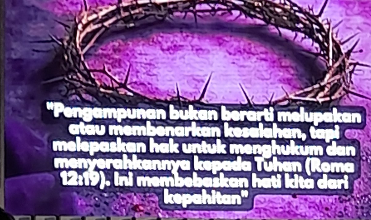 Jasmine04f's tweet photo. Cuplikan khotbah ...Jumat Agung https://t.co/XIM9ThkjGy