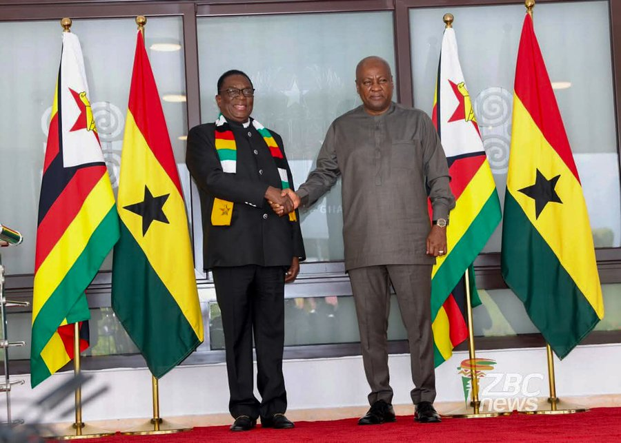 SimangalisoDub5's tweet photo. History made in Accra!
π¬ππΏπΌ @edmnangagwa seals 10 major agreements with President Mahama to boost trade, mining, and industrialisation. #Zimbabwe is open for business and strengthening its continental pillars #EDWorks #AfCFTA #ZIMProgress @utvghana @PulseGhana @ZANUPF19633 https://t.co/GuMYmH5tLF
