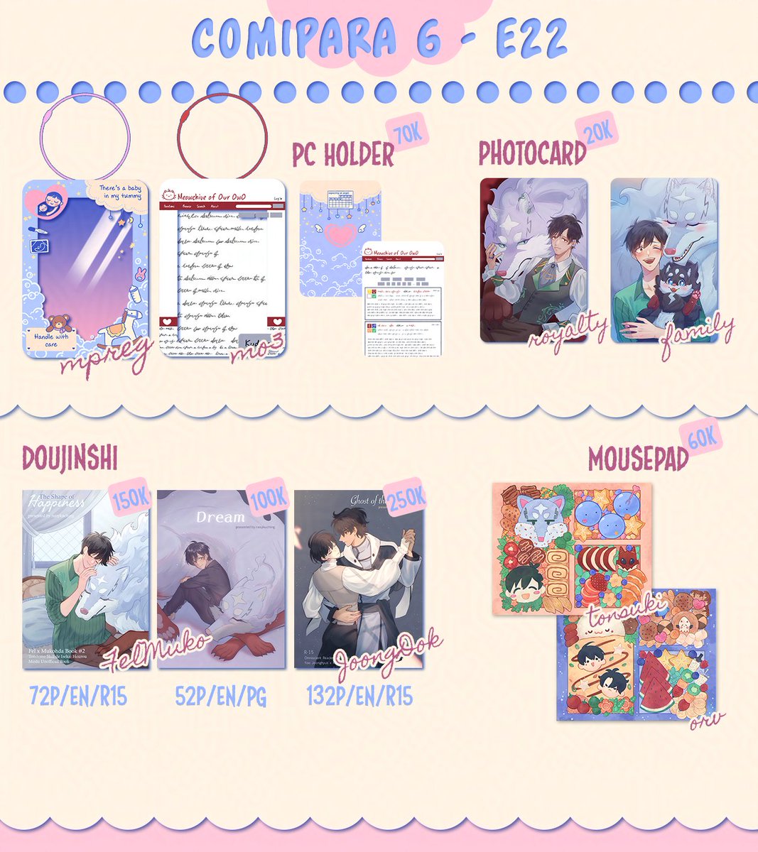 Nad🐱E22-Comipara 6 /ᐠ . ֑ . ᐟ\ﾉ tweet media